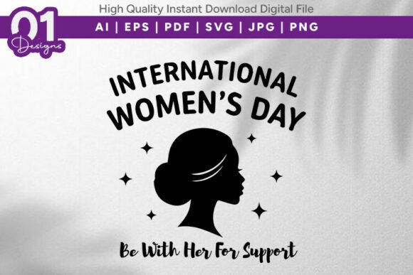 Be With Her For Support Graphics for Modern Content Publishing