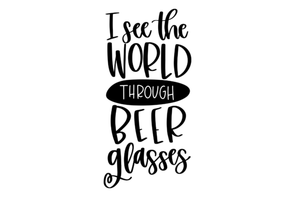 Beer Glasses Graphic for Fun Branding