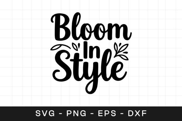 Bloom in Style Floral SVG for Crafts and Graphics