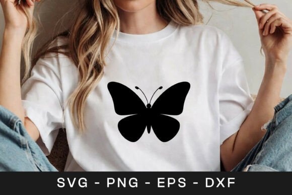 Butterfly Tattoo Style SVG PNG Artistic