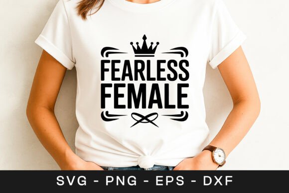 Fearless Female SVG