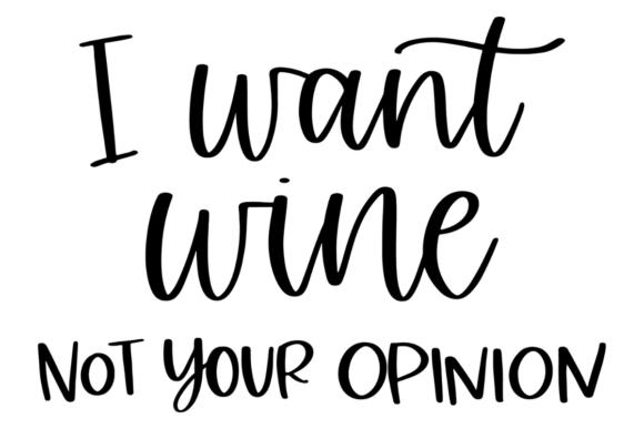 Fun Wine Graphics for Crafts