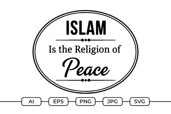 Islam is the Religion of Peace Graphics for Local Branding