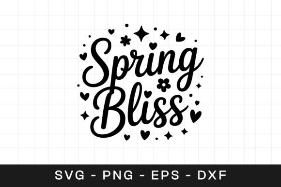Spring Bliss Floral Inspirational SVG