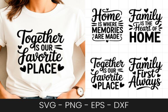 Together Is Our Favorite Place SVG PNG Graphics